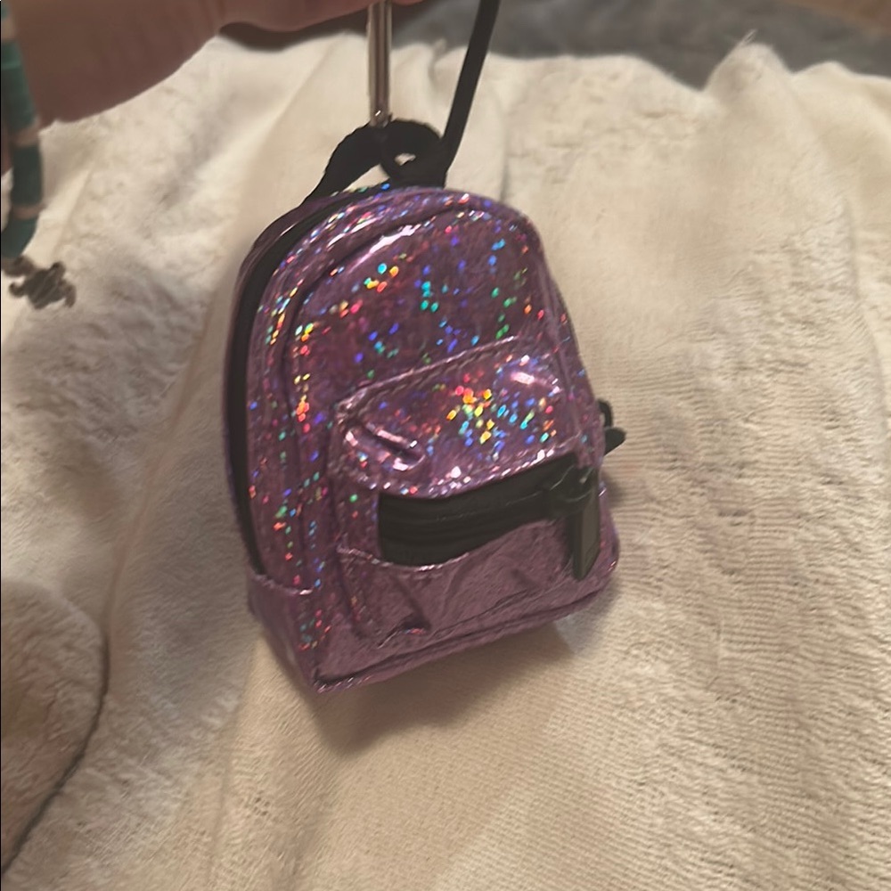 Purple Mini Backpack Toy